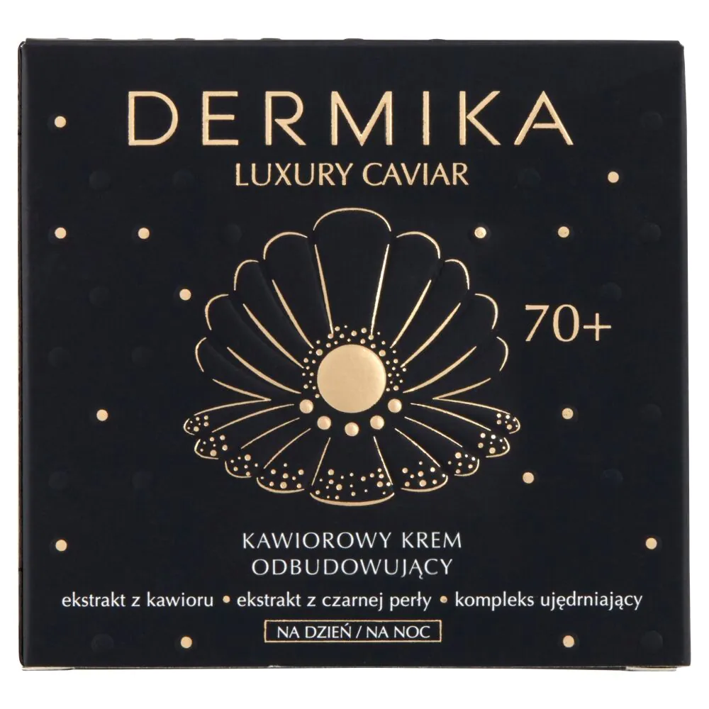 Dermika Luxury Caviar Kawiorowy Krem odbudowujący 70+ dzień/noc