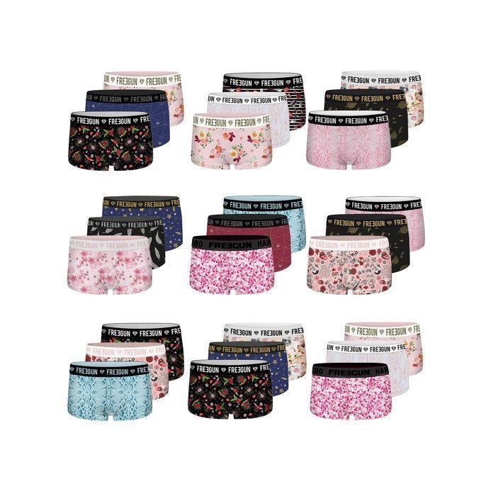 Confezione da 3 panni in microfibra Freegun Shortys Surprise per ragazze