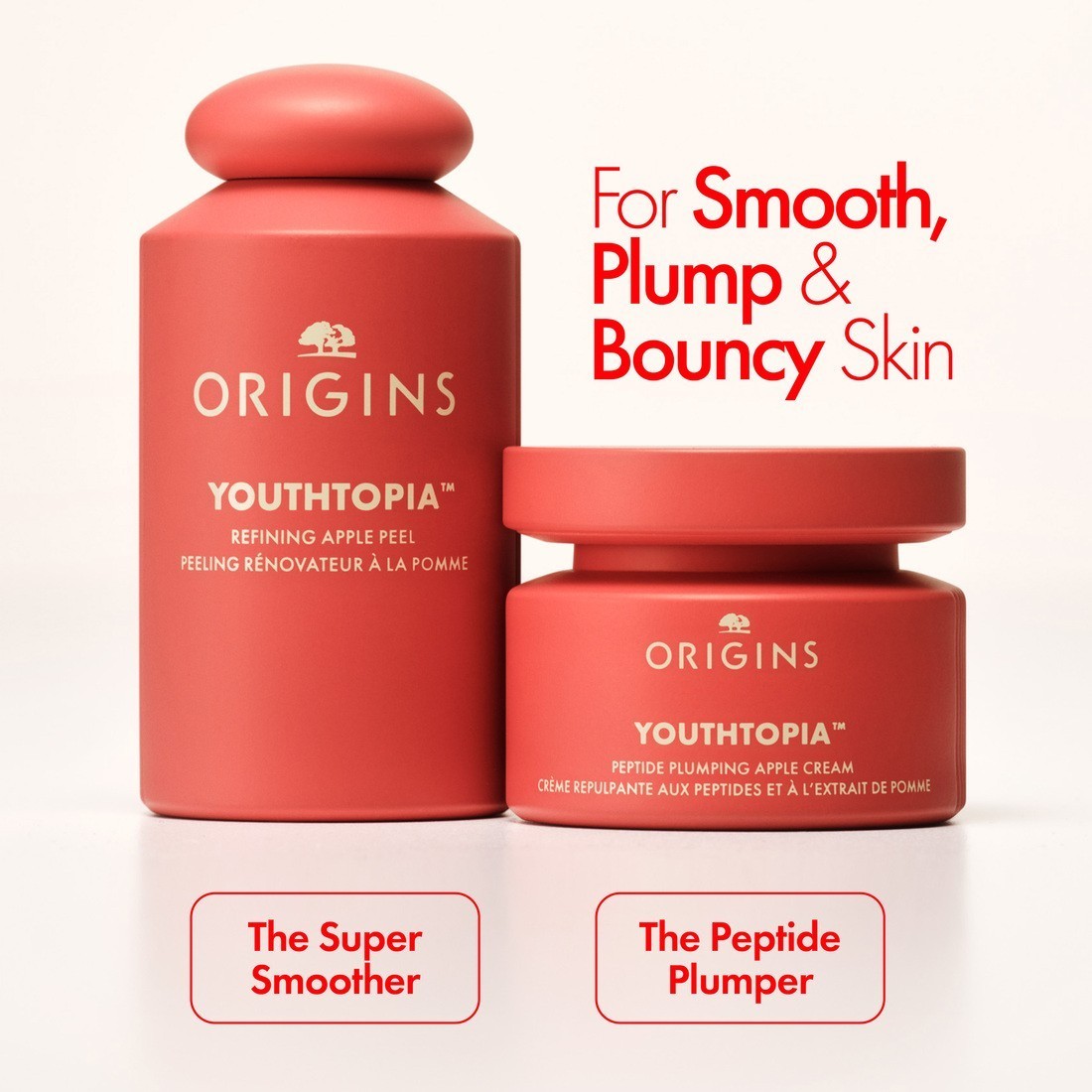 Pleťový peeling Origins Youthtopia Refining Apple Scrub - 100 ml