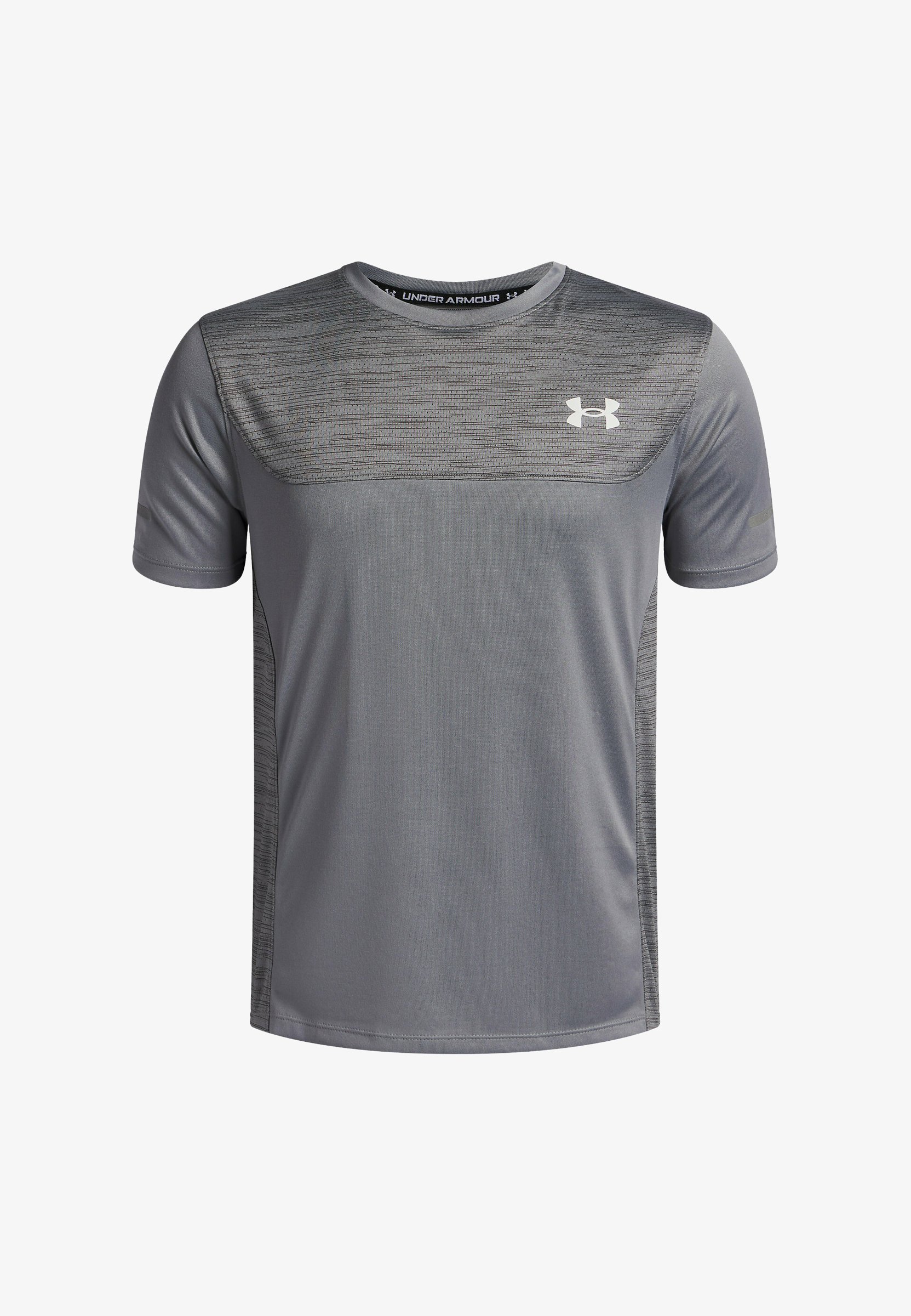 Under Armour TECH UTILITY - Sport T-shirt - staal