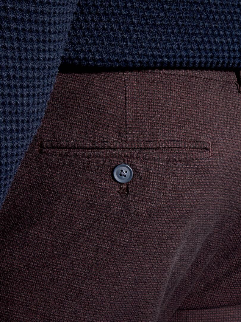 Calça Chino Slim - ROXA