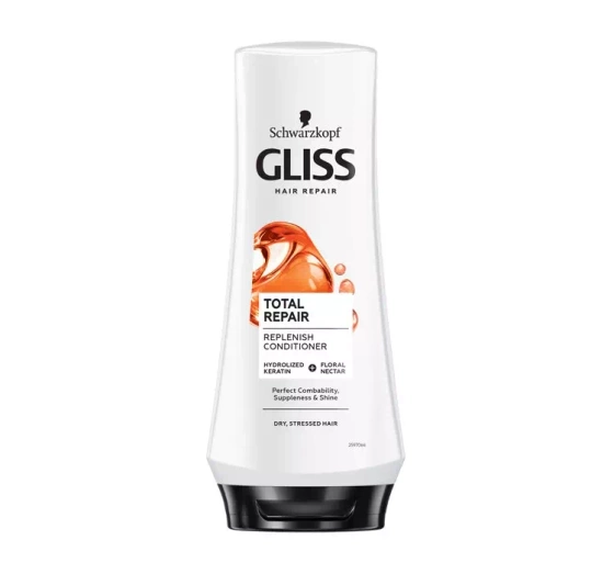 Gliss Total Repair Replenish Conditioner odżywka do włosów zniszczonych i suchych 200ml
