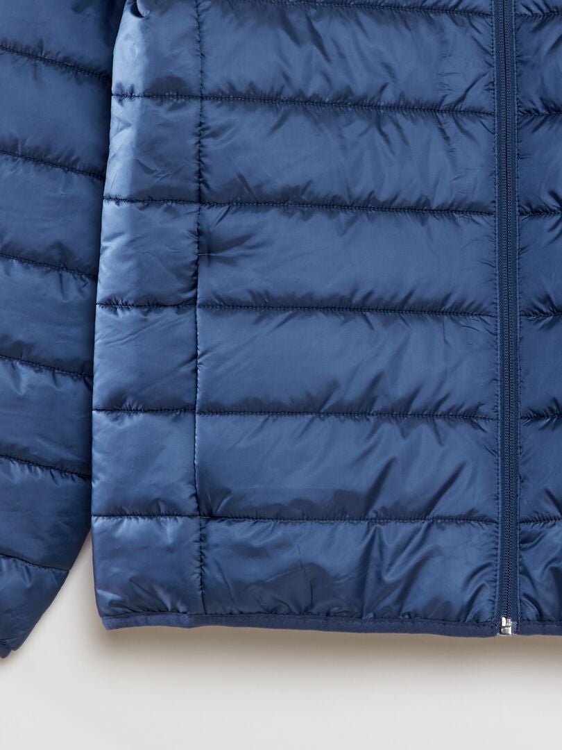 Donsjack gemaakt van gerecyclede flessen - donkerblauw