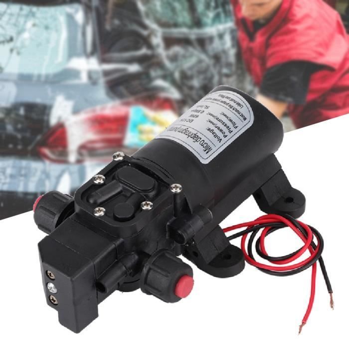 Pompe à Eau Haute Pression DC 12V 5 L/Min Pompe à Eau Diaphragme Pompe Auto-amorçante 116 PSI Pratique pour Camping car Caravane