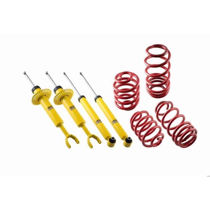 Amortiguador/muelle deportivo para Audi A6 C5 Sedán 1997 a 2003 - 40/40 mm - 35245795