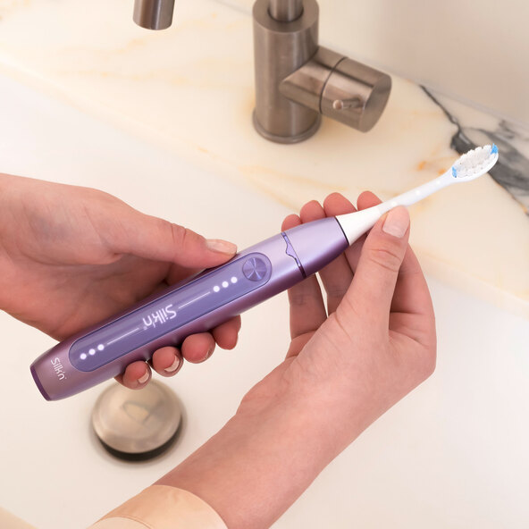 SonicYou elektrische tandenborstel, paars
