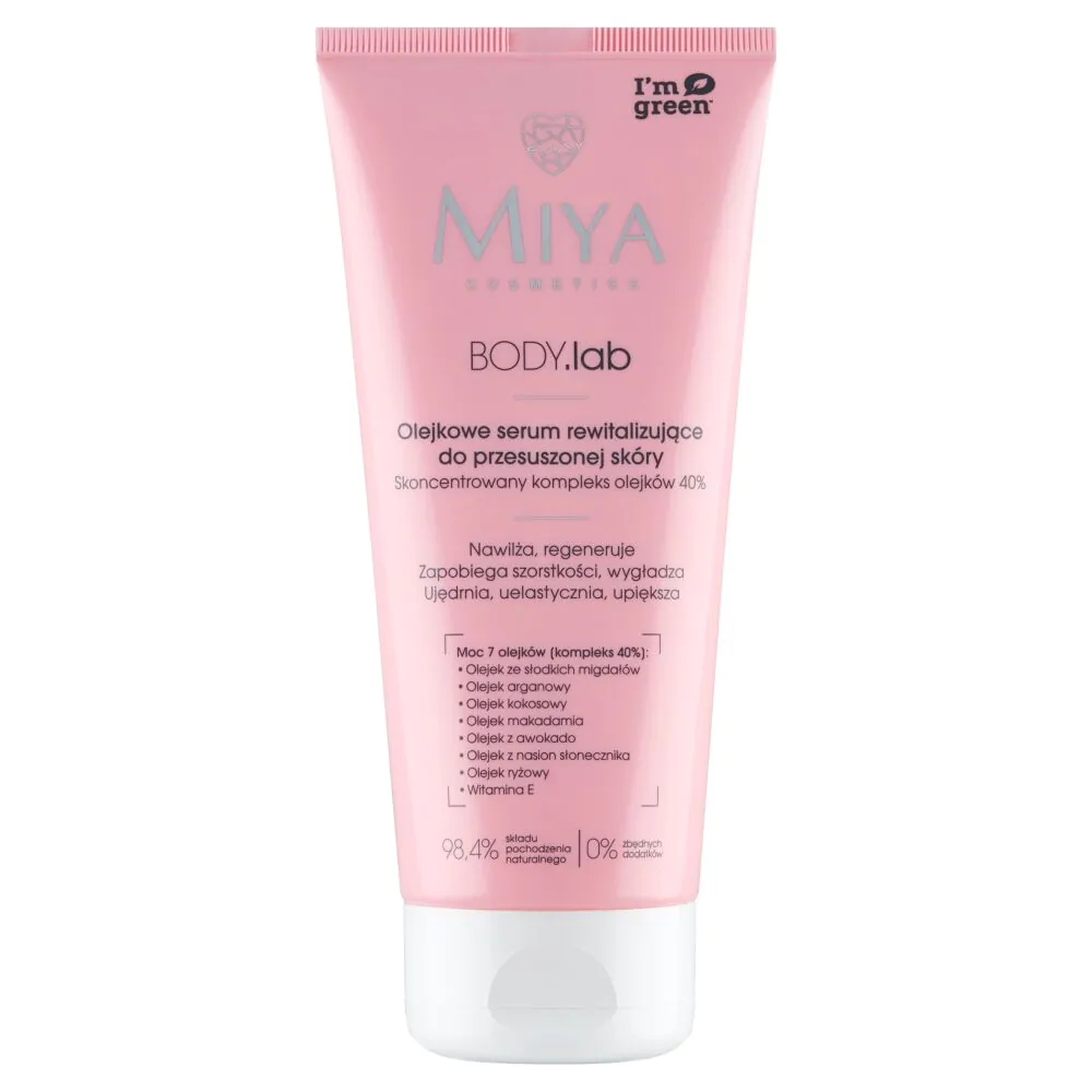 Miya Body.Lab Olejkowe Serum Rewitalizujące do Przesuszonej Skóry