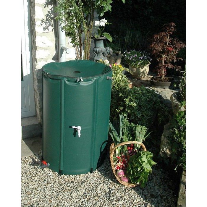 TANQUE DE RECOLECCIÓN DE AGUA DE LLUVIA DE 380 LITROS