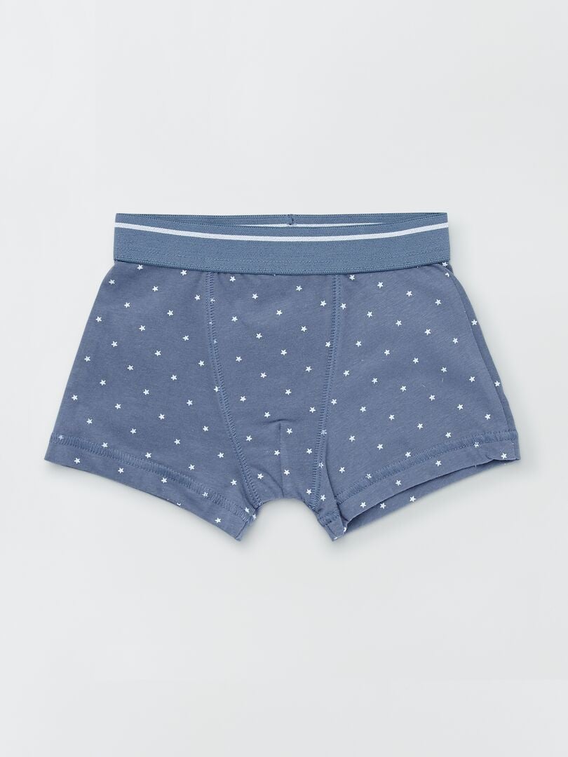 Set van 3 boxershorts - BLAUW