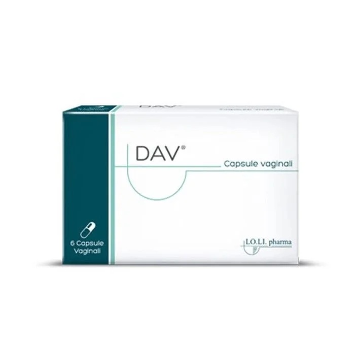 LO.LI.PHARMA DAV 6 cápsulas vaginales