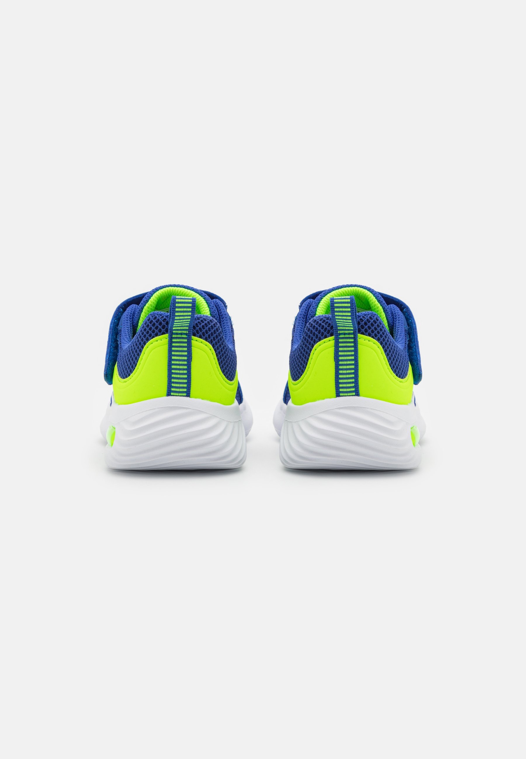 Skechers BOUNDER-TECH - Sneakers laag - blauw/lime
