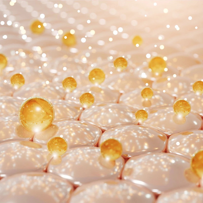 FOREO FAQ™ Glass Skin Collagen Face Mask hidrogēla maska, kas izlīdzina sejas ādu un samazina grumbu redzamību.