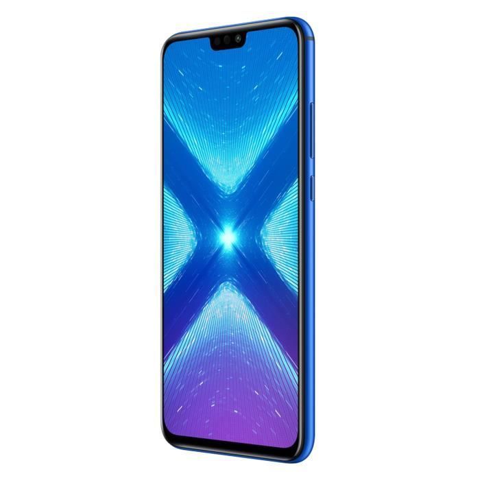 Smartphone HONOR 8X, Azul, 64GB - Tela FHD+ de 6,5