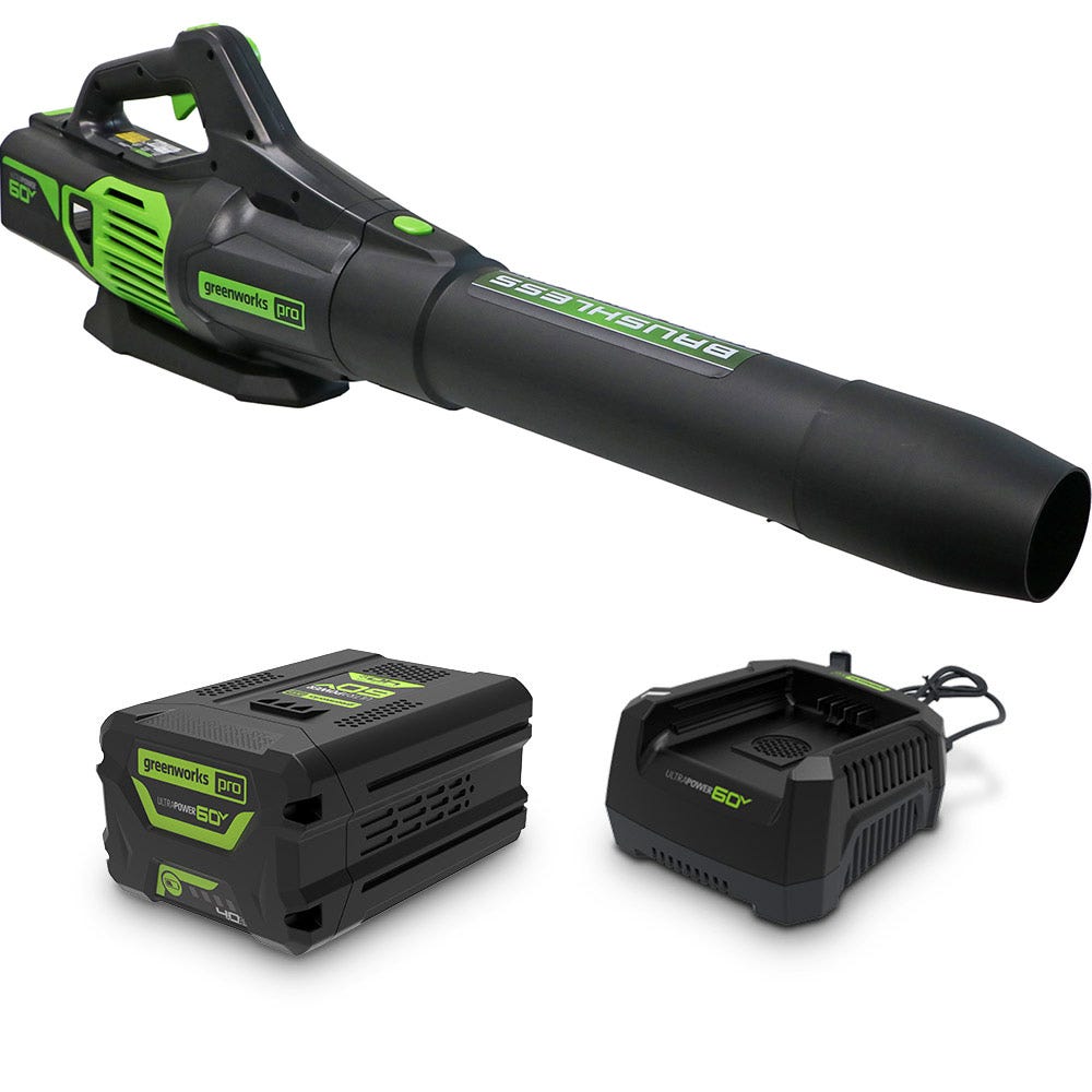 Suflantă axială GREENWORKS 60V 1 x 4.0 Ah 2406807AUVT