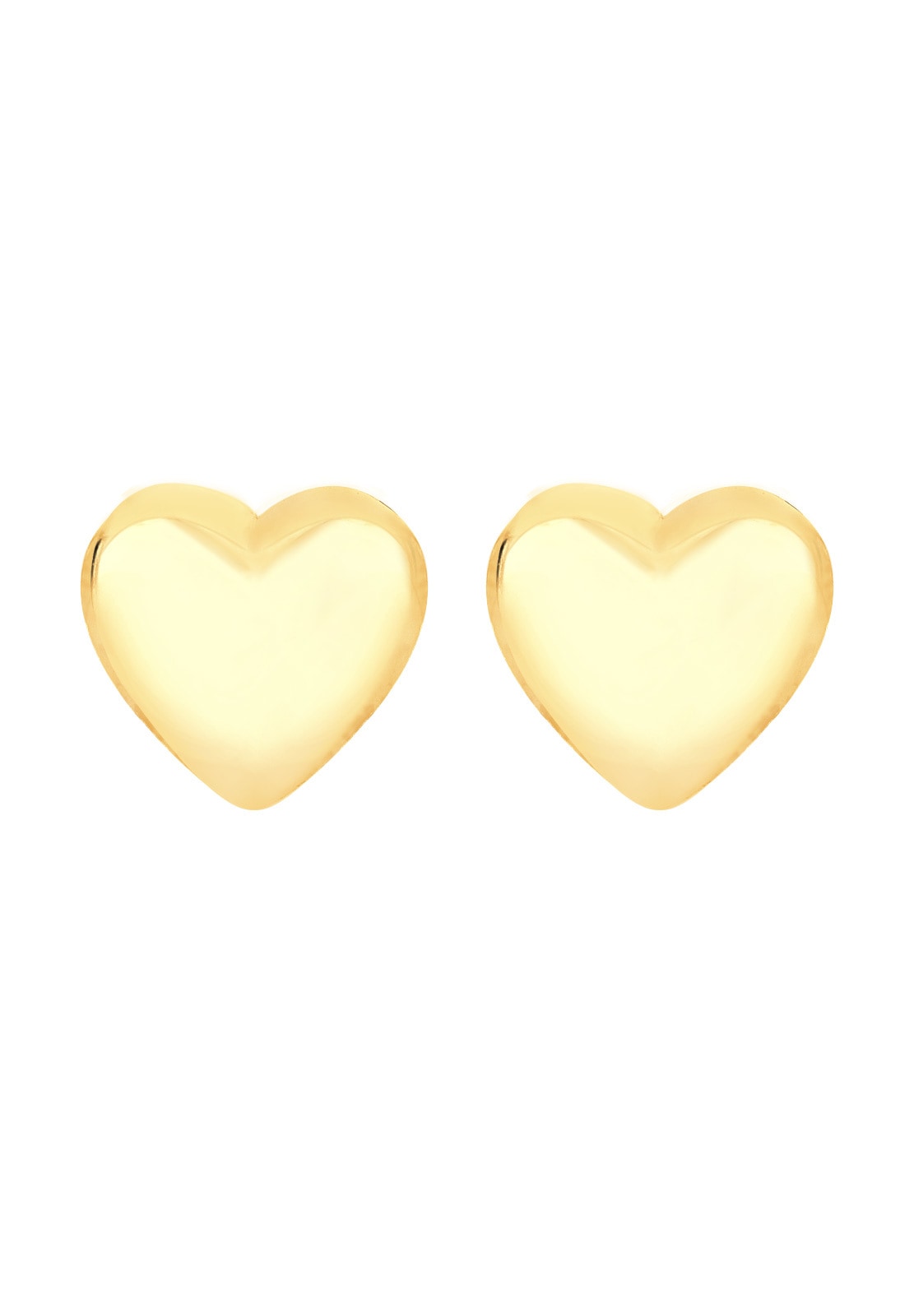 Elli Femme Boucles d'Oreilles Tendance Coeur Motif en 925 Sterling