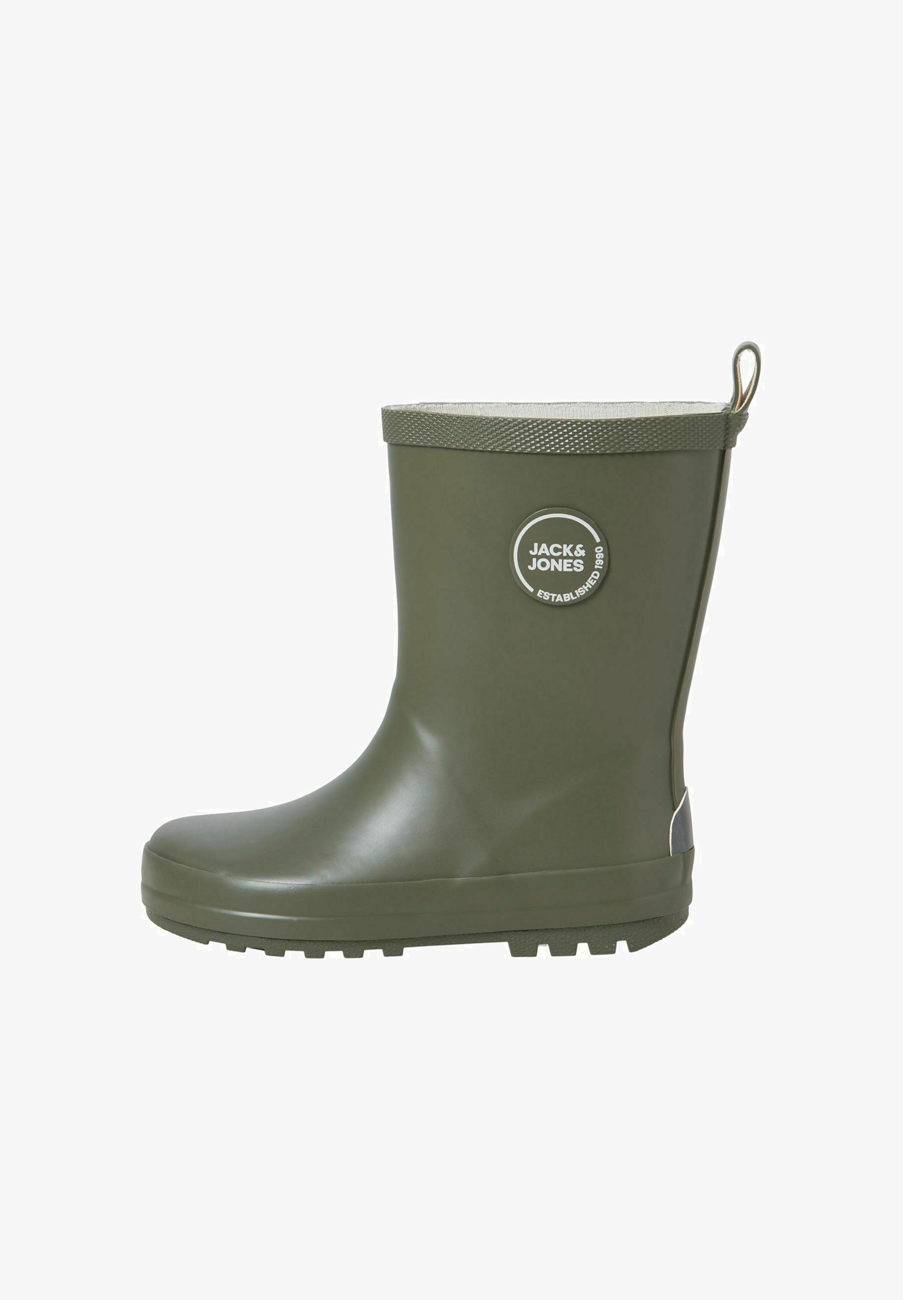 Jack & Jones Junior gumene čizme - tamnozelene