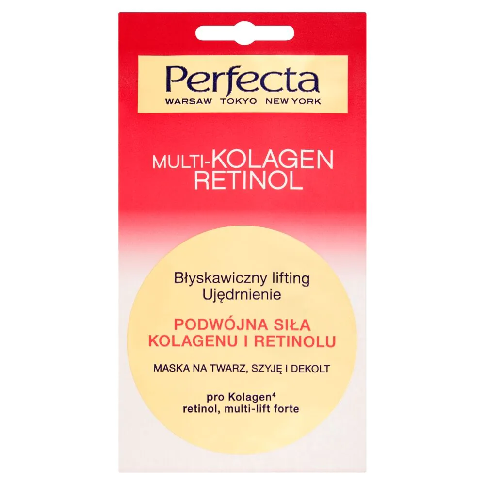 Perfecta Beauty Multikolagen maska błyskawiczny lifting, ujędrnienie 8ml