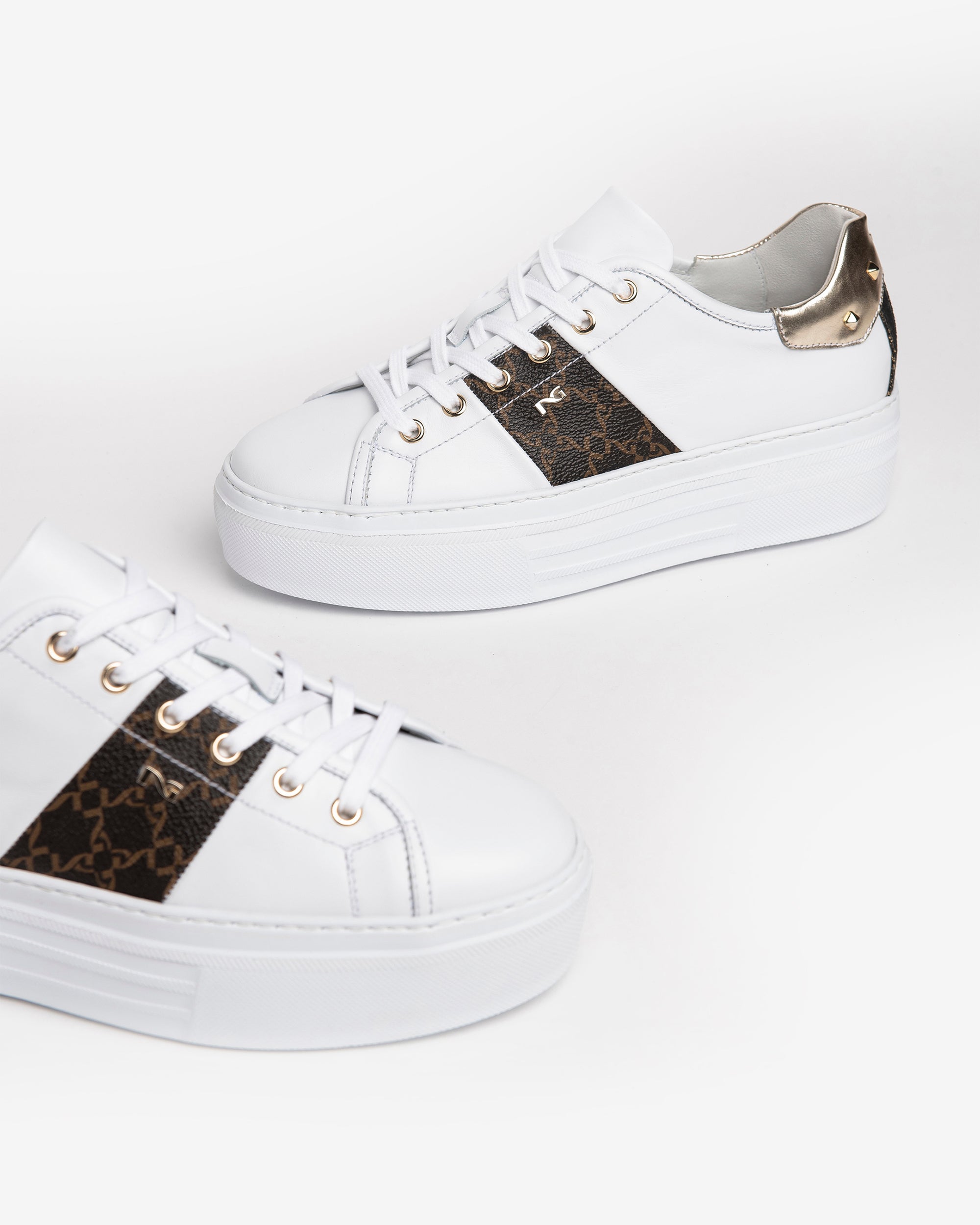  Damen-Sneaker aus Leder
