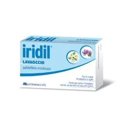 IRIDIL Iridil Oogspoeling 14 reinigingsdoekjes voor eenmalig gebruik Reiniger voor de oogcontour