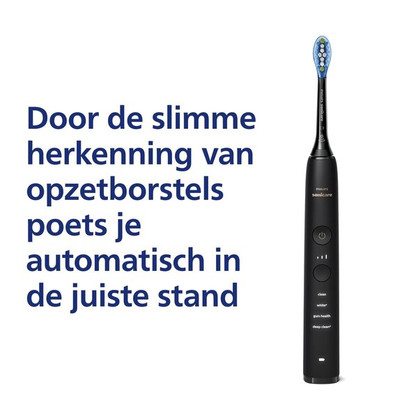 Escova de dentes elétrica Philips Sonicare Série 9000 DiamondClean<br>preta