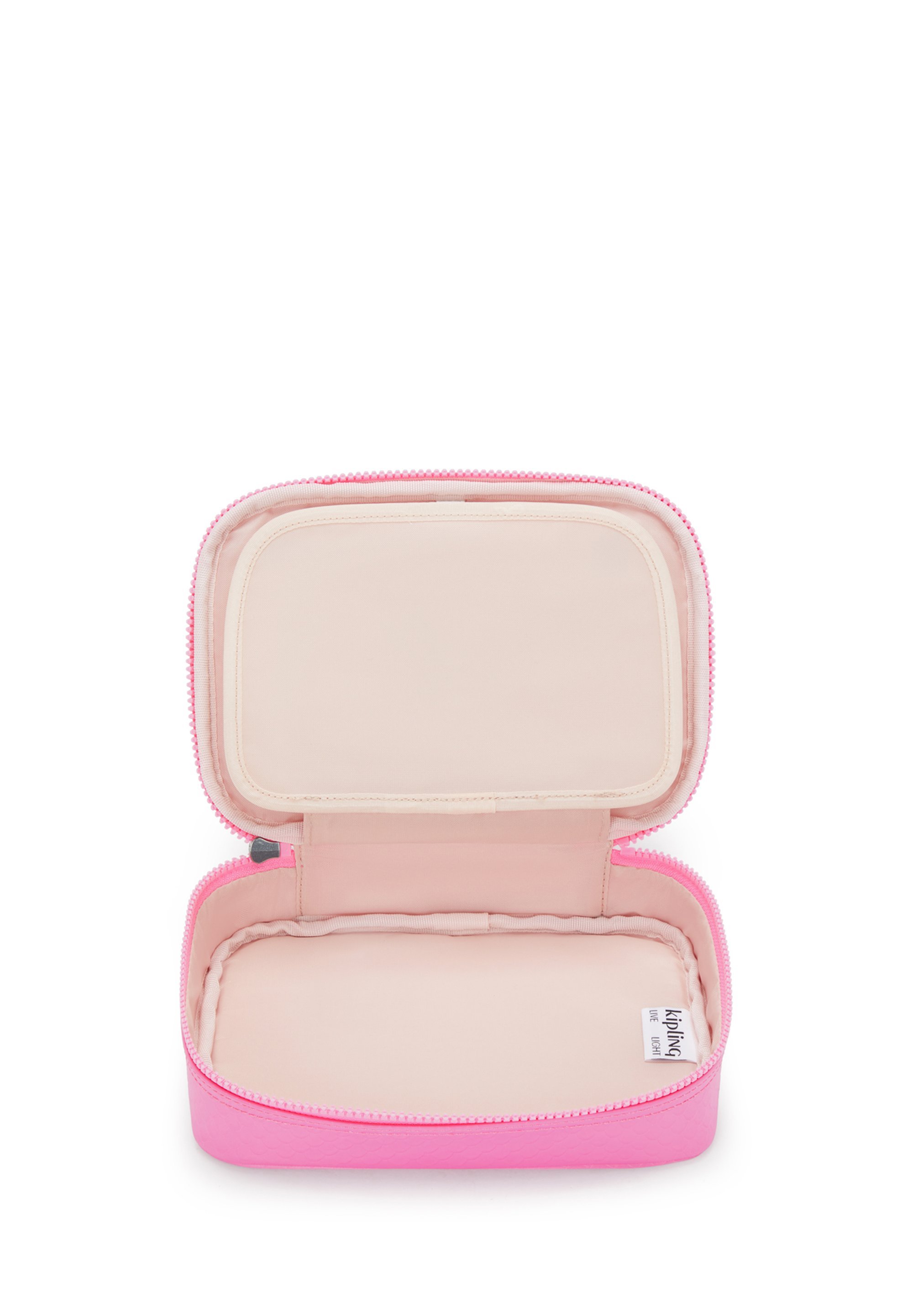 Kipling 100 pennen BTS ++ AC - Toilettas - roze zeemeermin reliëf