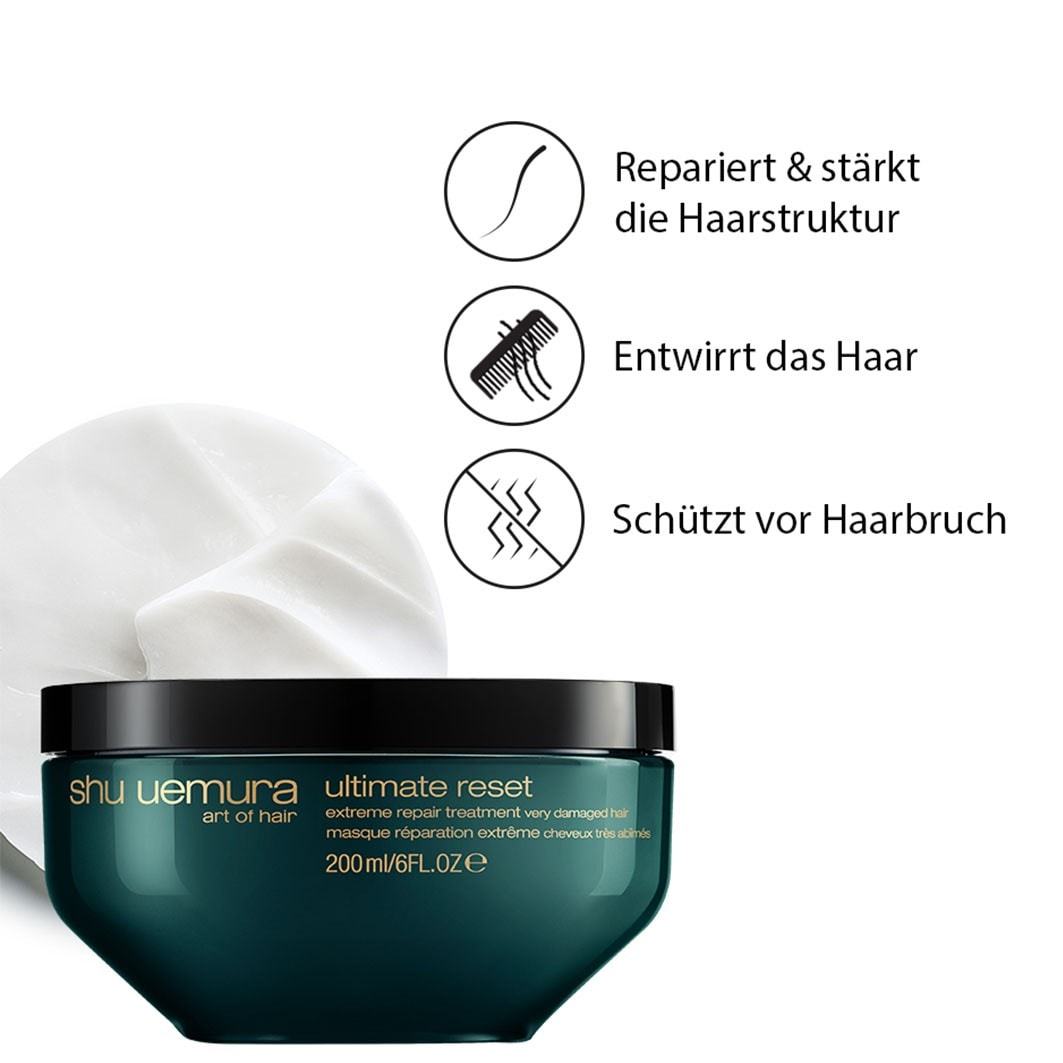 Shu Uemura Haarmaske Ultimate Reset Extreme Repair maska - 200 ml