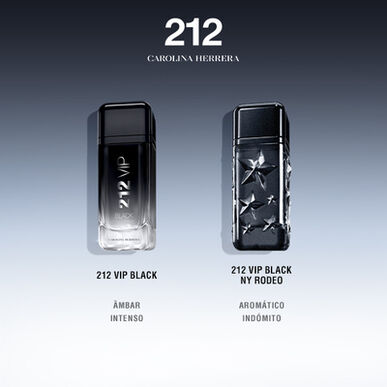 Carolina Herrera 212 VIP Black NY Rodeo Eau de Parfum, Perfume Amaderado para Hombre, 100 ml