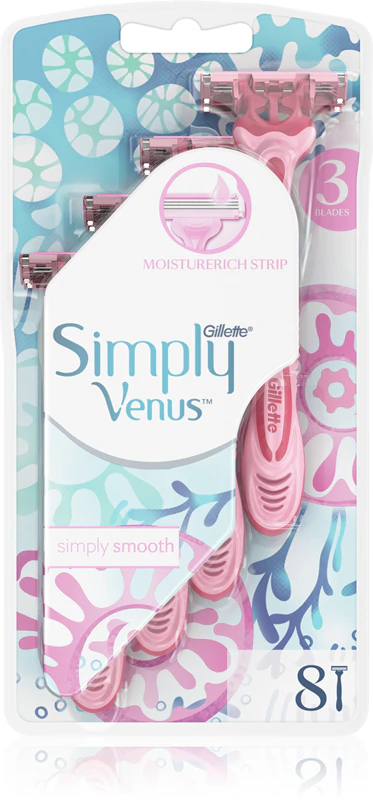 Jednorazové holiace strojčeky Gillette Venus Simply