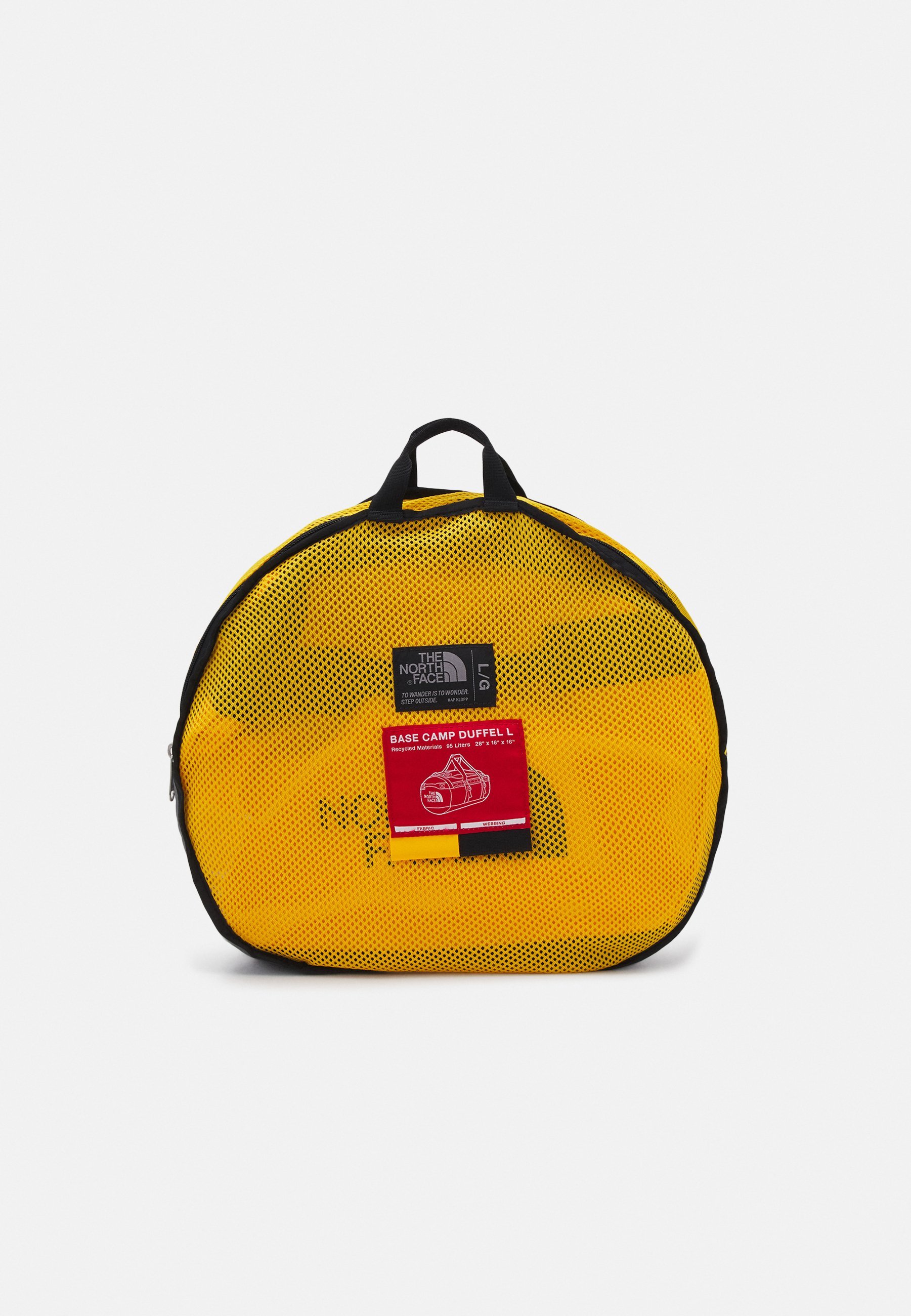 The North Face BASE CAMP DUFFEL - L - Reistas - Summit Gold/TNF Black