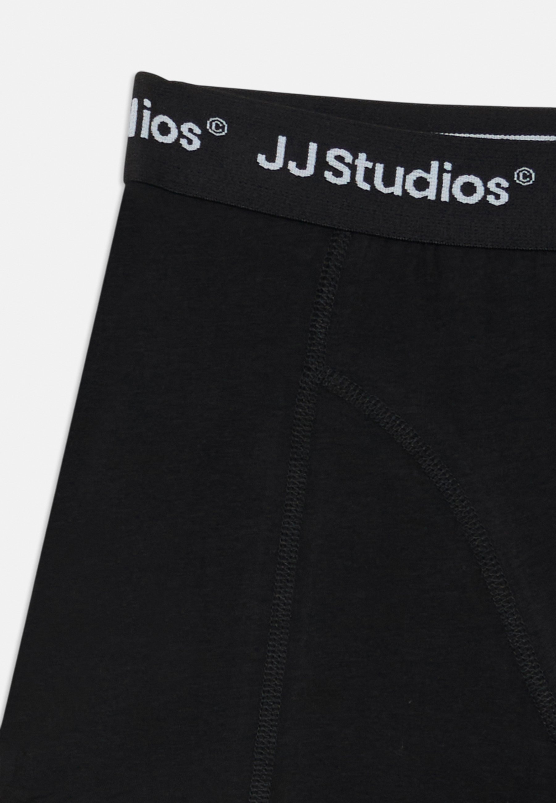 Jack & Jones Junior JACSOHO SOLID TRUNKS 3-PACK - Broek - zwarte rugzak/sporttas/pruimkleurige perfect