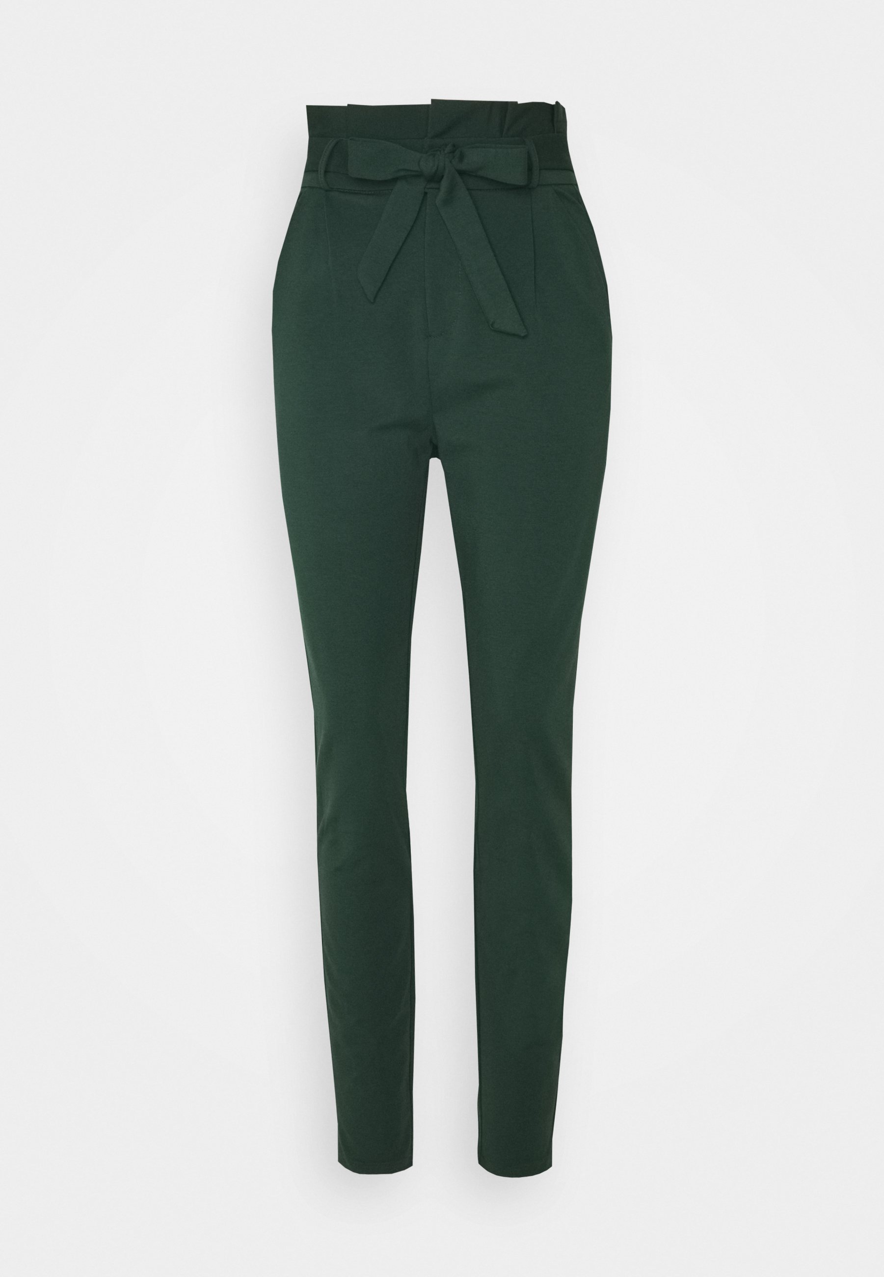 Vero Moda Tall VMEVA PAPERBAG - Pantaloni - pine grove
