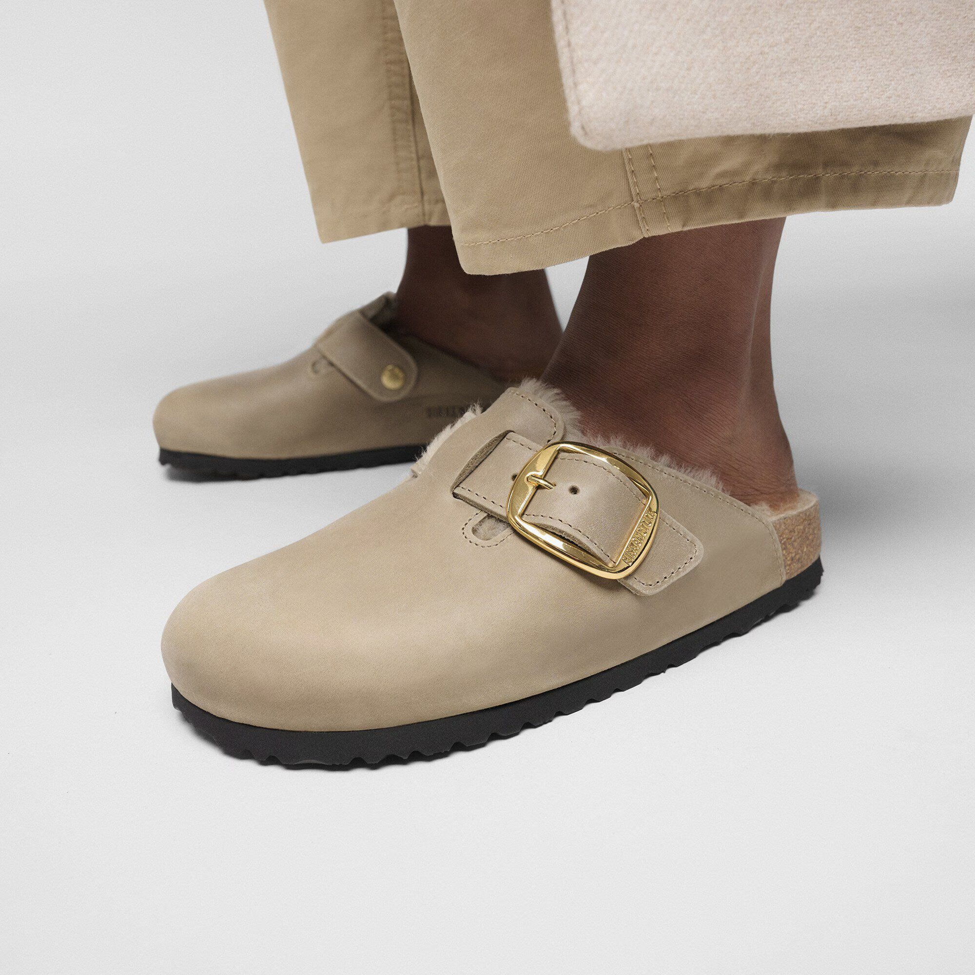 Boston Big Buckle Shearling