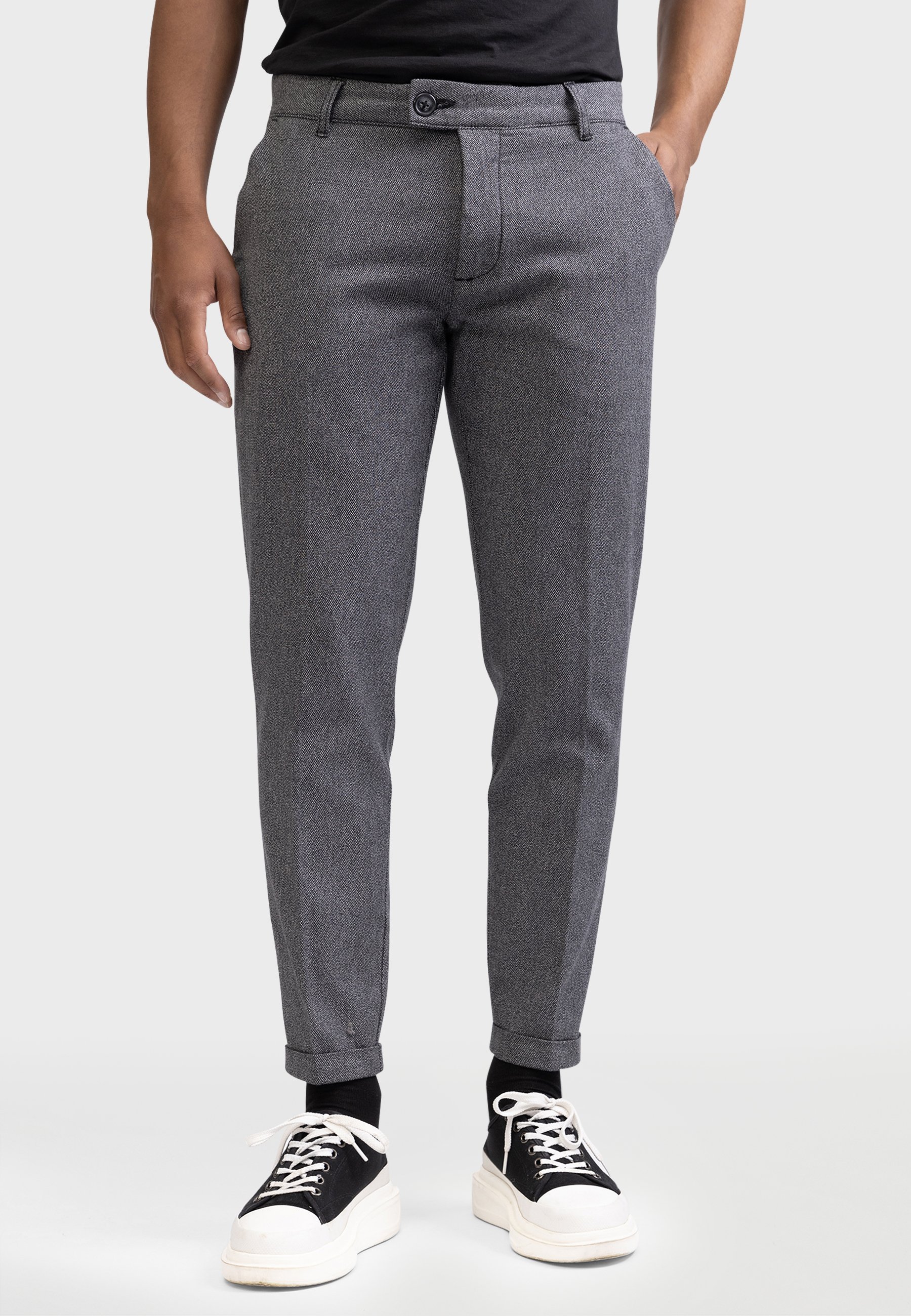 Redefined Rebel ERCAN - Bukse - black grindel