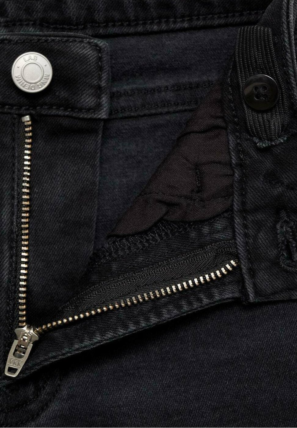Jeans slim fit Mango Kids - denim nero