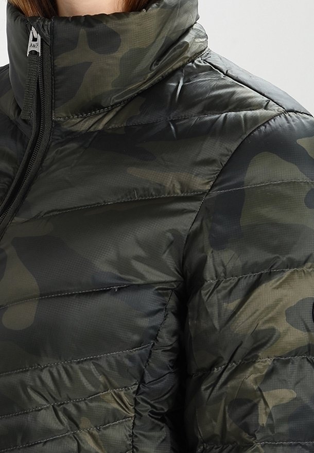 Abercrombie & Fitch donsjack - olijfgroen