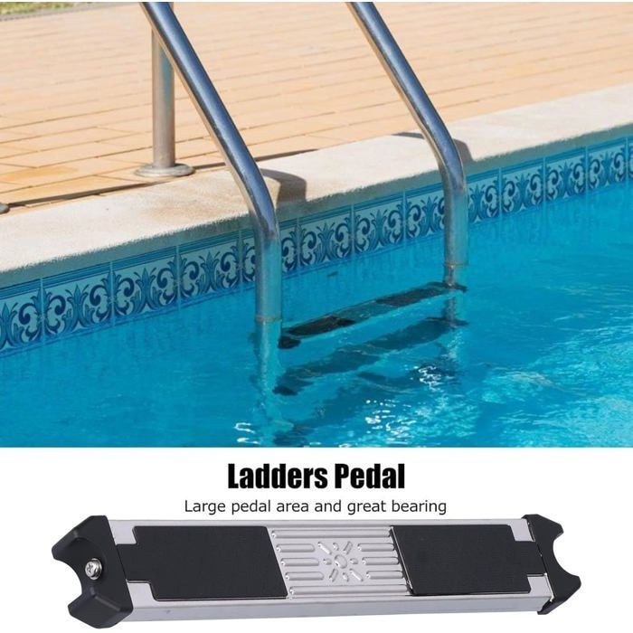 Escaleras de piscina de acero inoxidable resistentes, accesorios versátiles, soluciones duraderas para escalones de piscinas y spas.