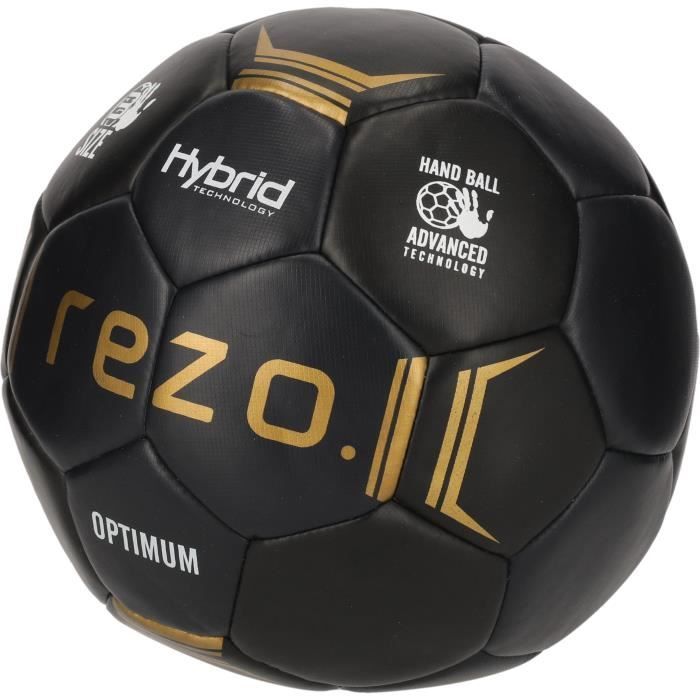 Bola de Handebol - Optimum - Tamanho 3 - Preta e Dourada