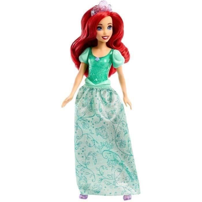 Ariel Doll 29 cm, Mattel Disney Princess Doll Dress and Accessories HLW10