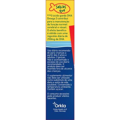 Möller's Omega 3 -mansikkavalmiste lapsille, 36 purukumia.