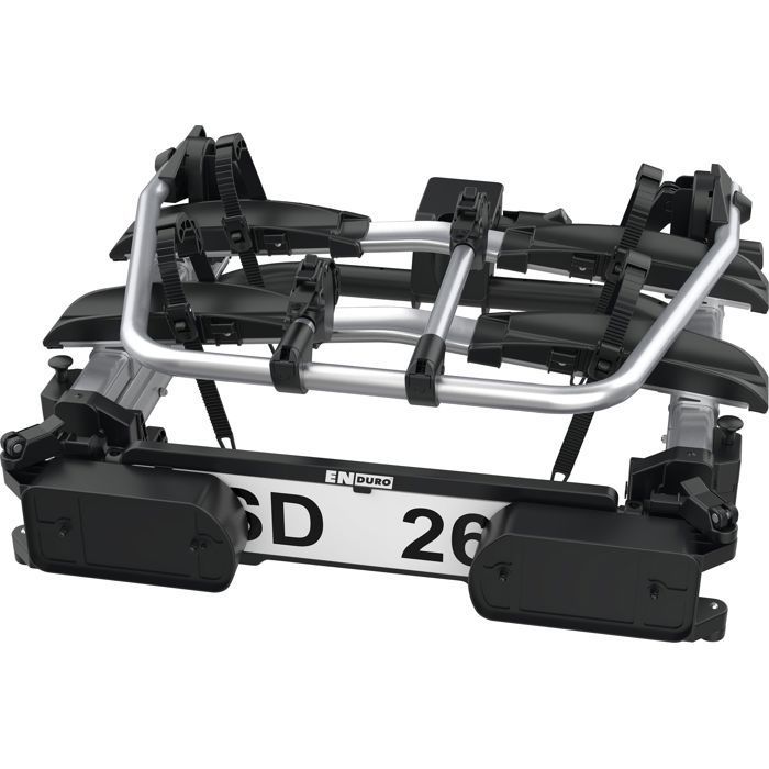 Fahrradträger – ENDURO – SD260 – Ausziehbar – Kapazität: 2–3 Fahrräder – Max. 60 kg – Aluminium