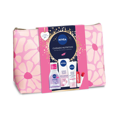 Nivea Nourishing Care Pack, tuotesarja kuivalle ja herkälle iholle, 1 kpl.