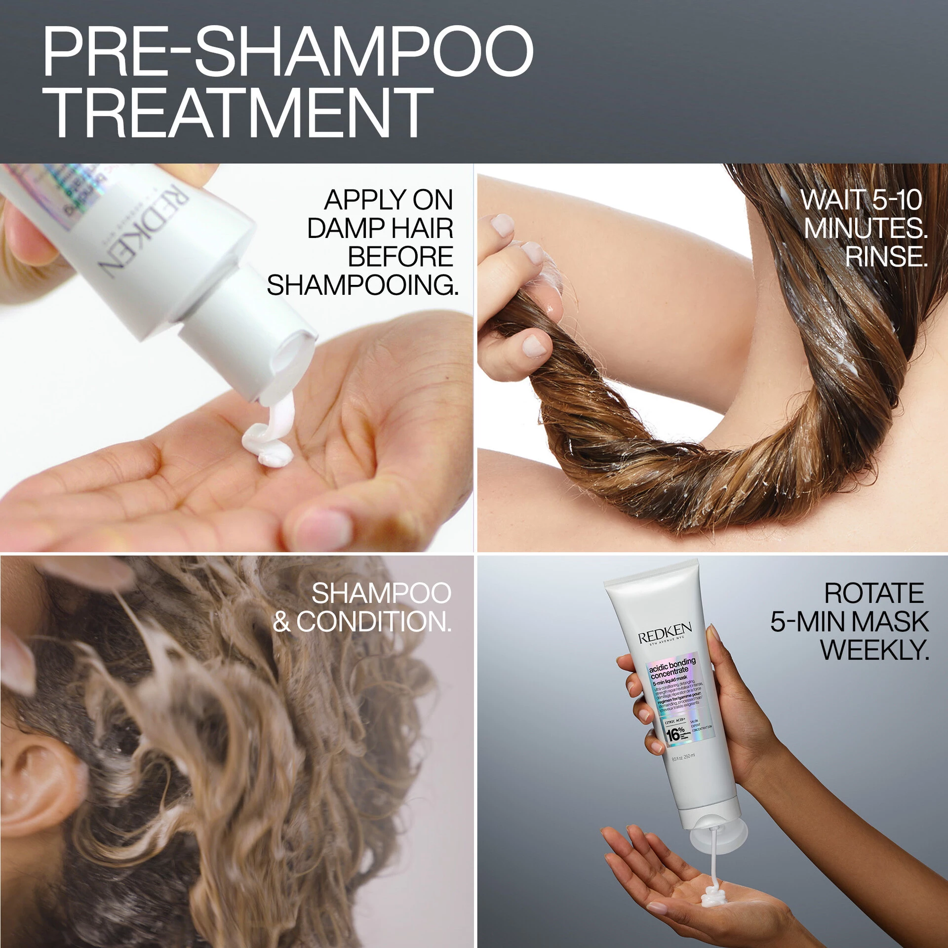 Pretratament concentrat acid pentru legare - Redken