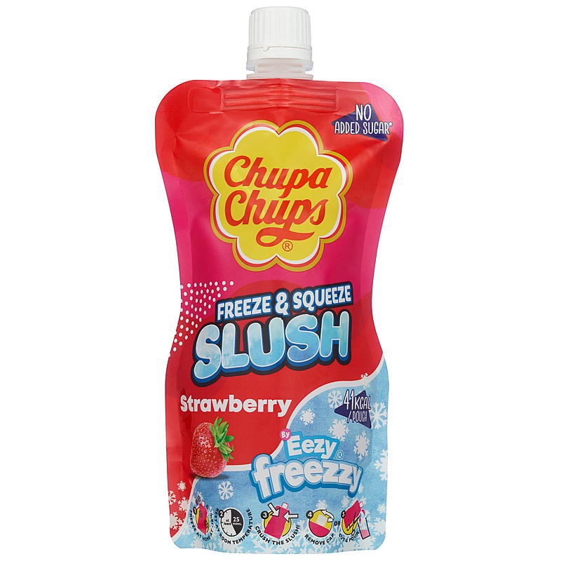 Slush 250 ml jordgubb Chupa chups