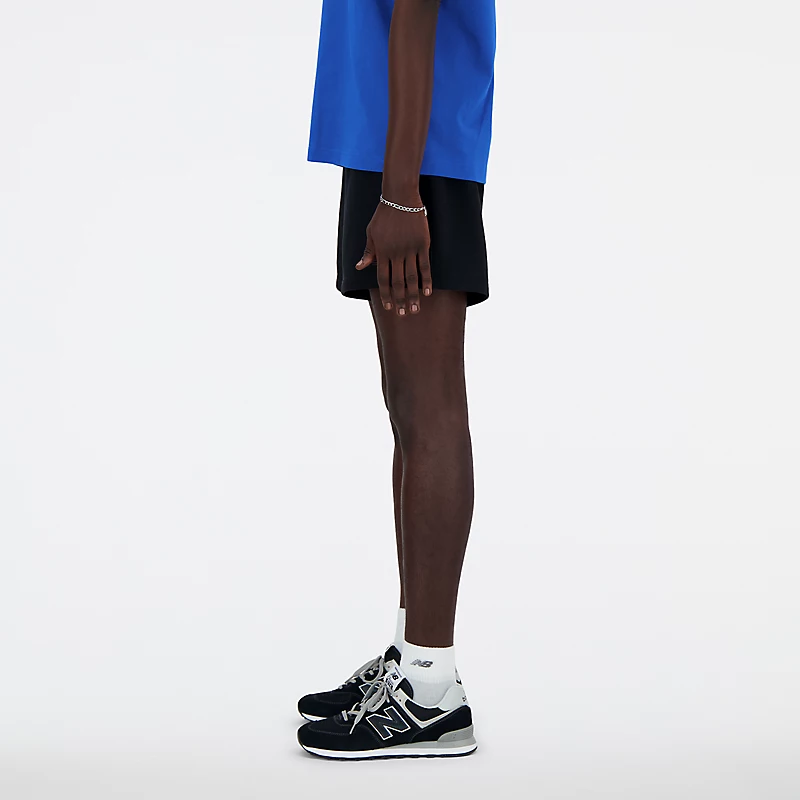 Pantaloni scurți sport din material terry pentru bărbați, 5