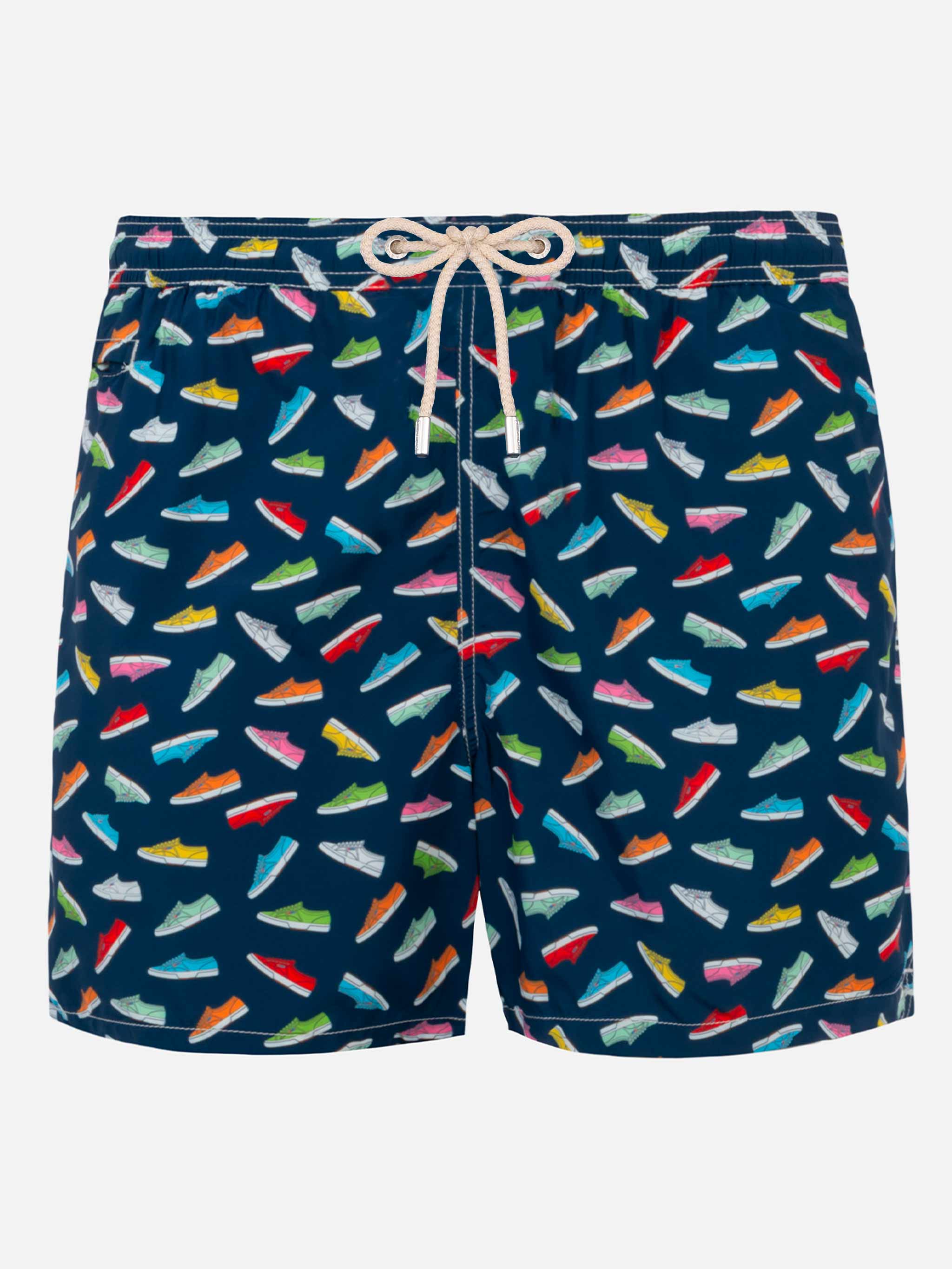 Lichtgewicht herenzwempak met Superga-print | SUPERGA®
