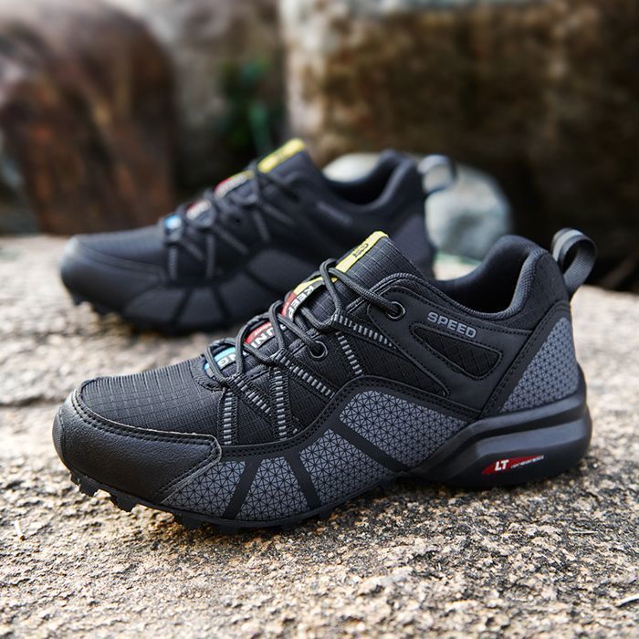 Botas de caminhada masculinas -HENRVIEG- Impermeáveis, respiráveis e confortáveis