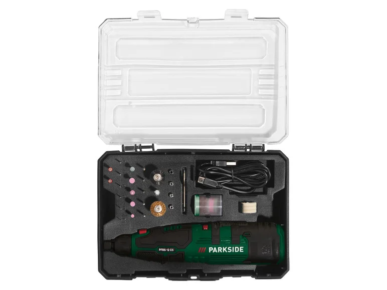 PARKSIDE® Presisjonssliper/bormaskin PFBS 12 C6, 12V