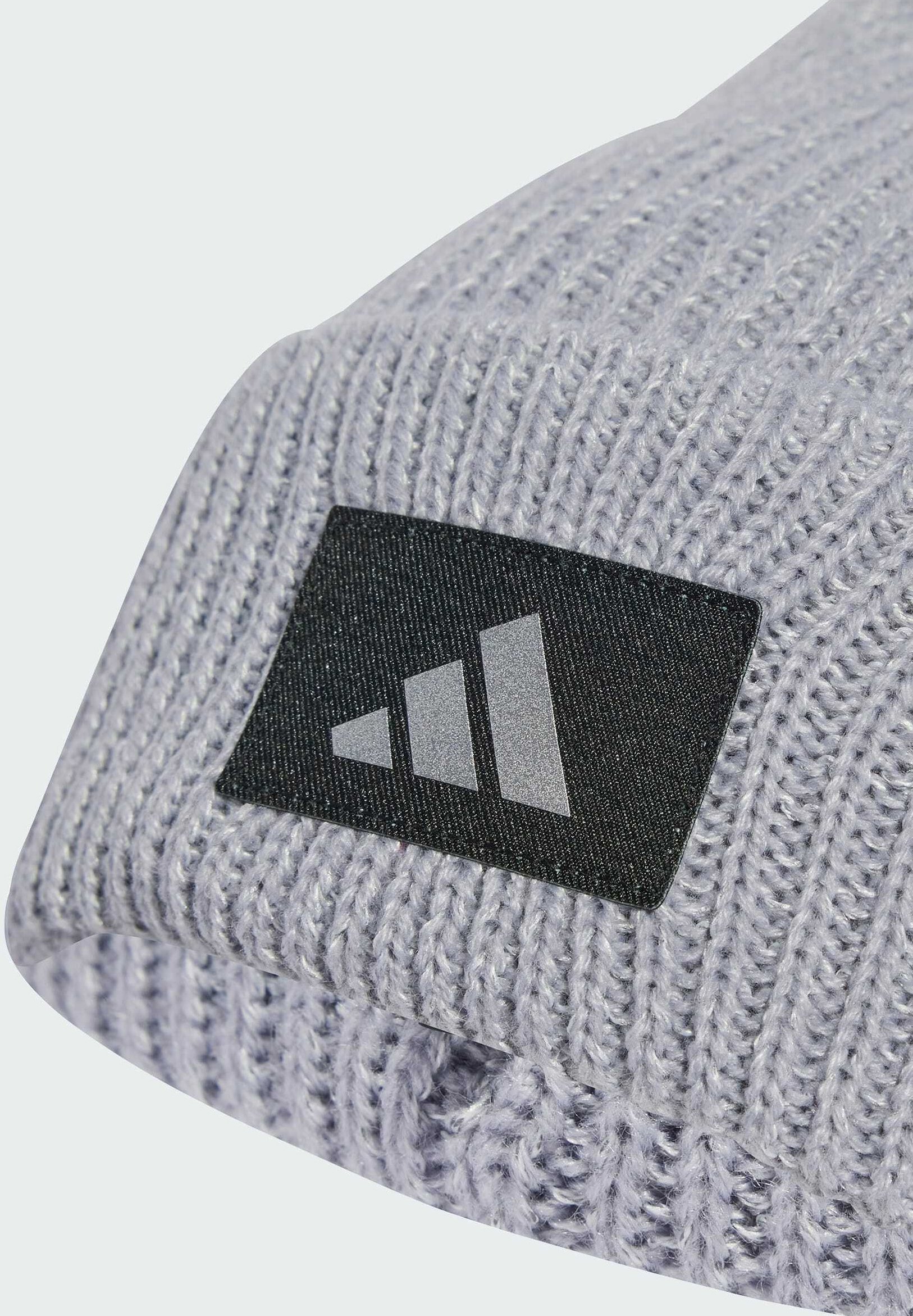 adidas Performance RUNXCLIMAWARM - Bonnet - halo argent réfléchissant argent