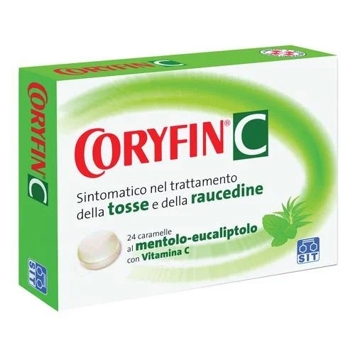 CORYFIN Coryfin C Menthol 6,5 mg + 18 mg 24 pastilles pour la gorge