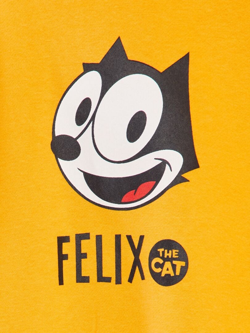 'Felix de Kat'-sweatshirt - ORANJE
